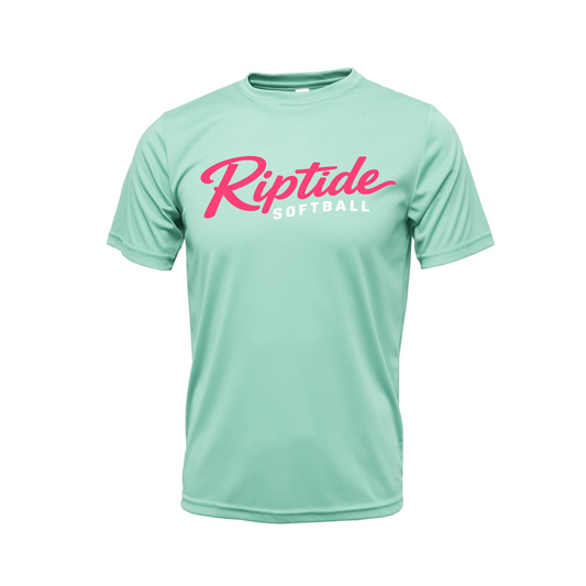 Riptide Softball Mint Performance Tee