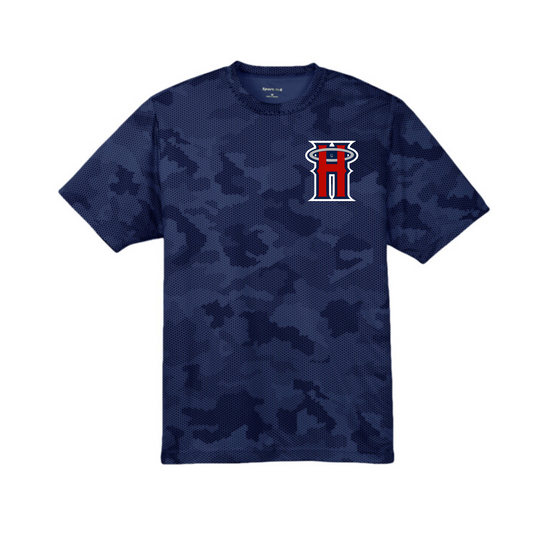Navy Camo Hex Hutto Angels Tee, Hutto Angels Baseball Tshirt, Hutto Angels Spiritwear