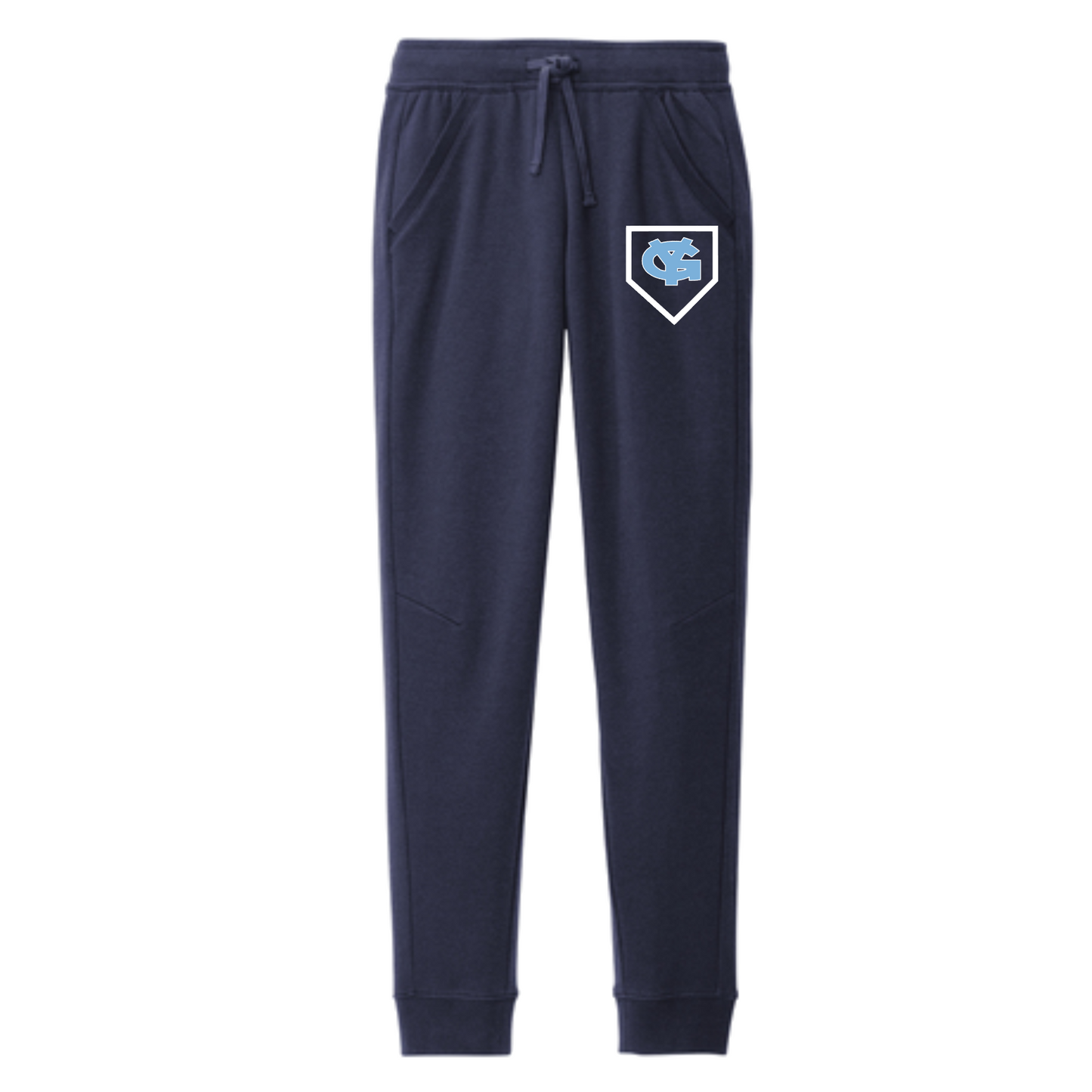 Young Guns Baseball Navy Cotton Joggers, Young Guns Baseball Pants, YG Jogger Pants