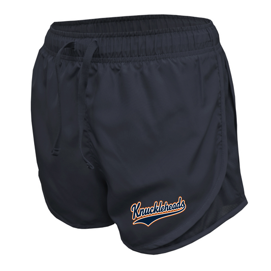 Knuckleheads Women's Athletic Shorts | Team Spirit Workout Shorts | Knuckleheads Baseball