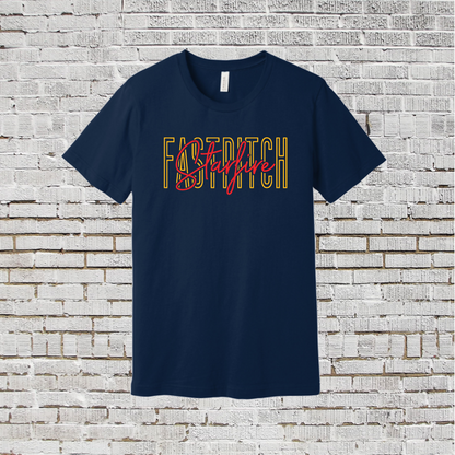 Bella and Canvas Starfire Fastpitch Tee, Starfire Fastpitch Tshirt, Starfire Softball Tee