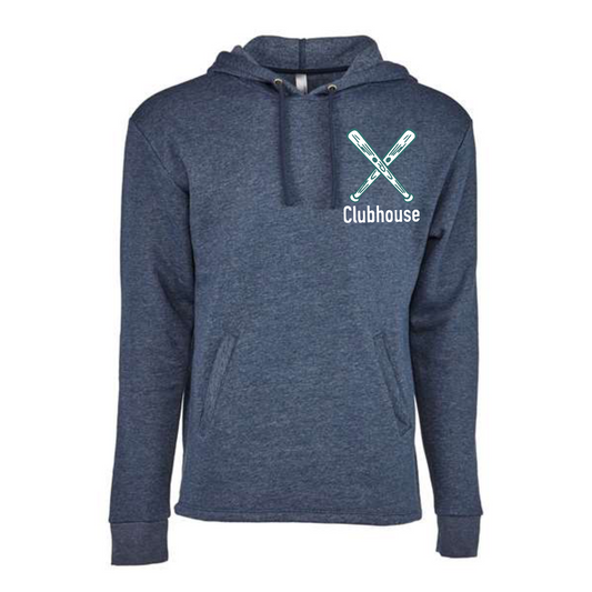 Heather Hooded STIX Clubhouse Softball, STIX Softball Hoodie, STIX Softball Sweatshirt