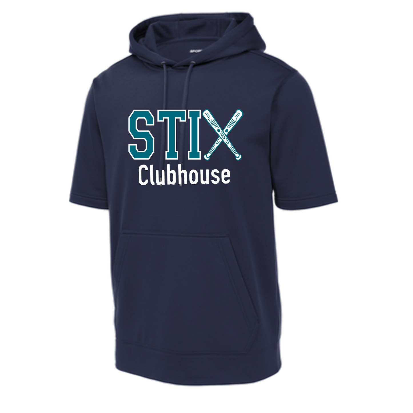 Sport Tek Fleece Stix Softball Hoodie, Stix Softball Sweatshirt, Gray Stix Hoodie