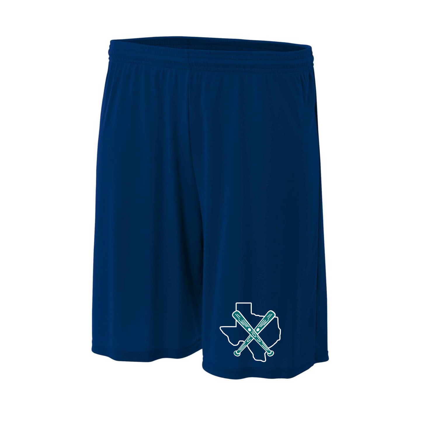 Mens Texas Stix Drifit Shorts, Clubhouse Softball Mens Shorts, Stix Softball Shorts