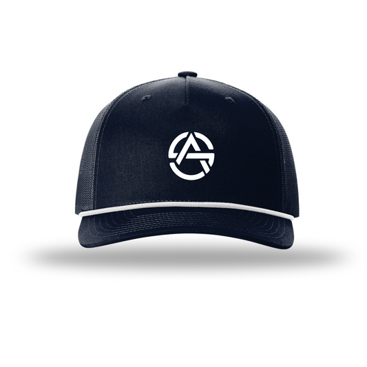 San Gabriel Aquatics Navy Rope Hat