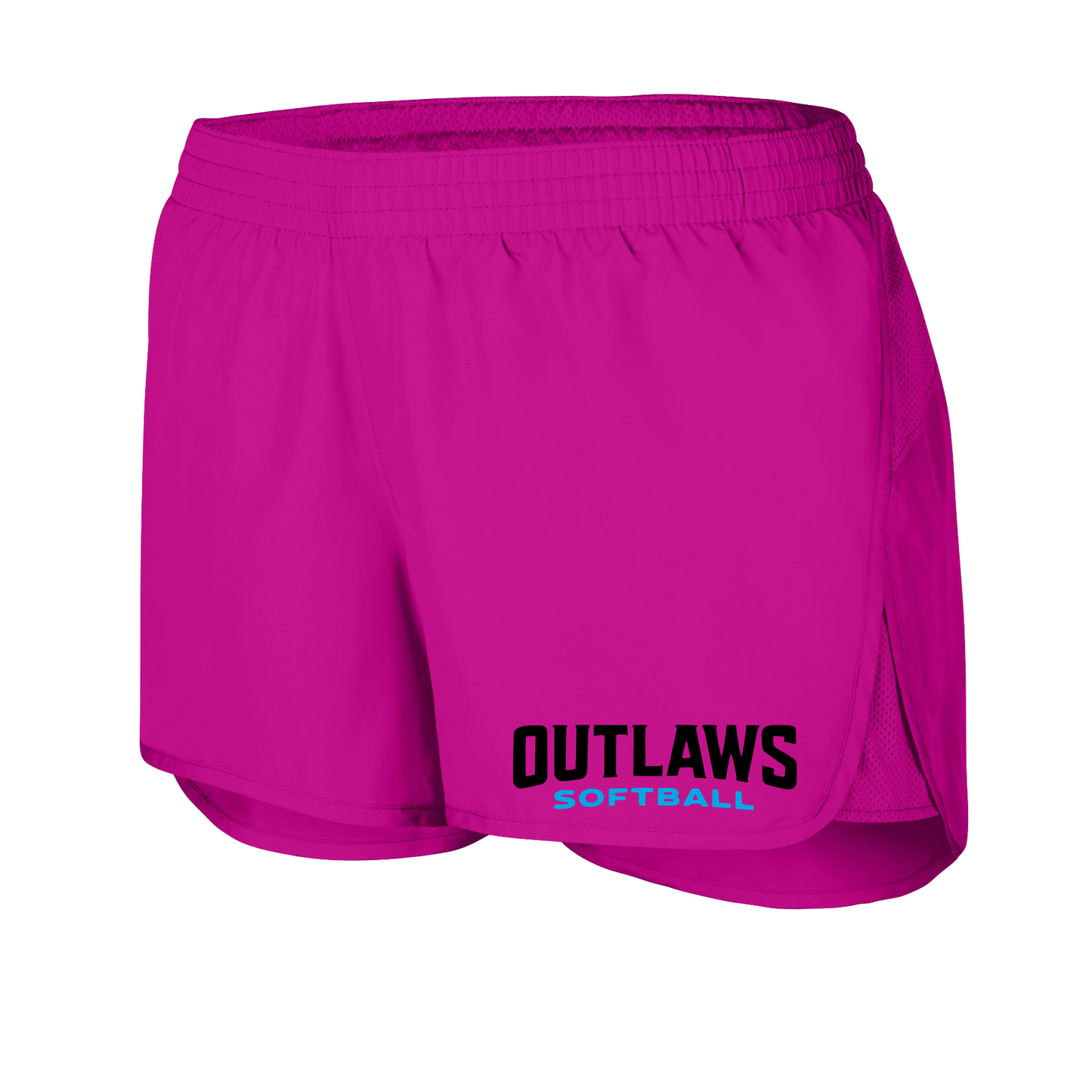 Outlaws Softball Women's Athletic Shorts | Team Spirit Workout Shorts | Outlaws Softball Apparel
