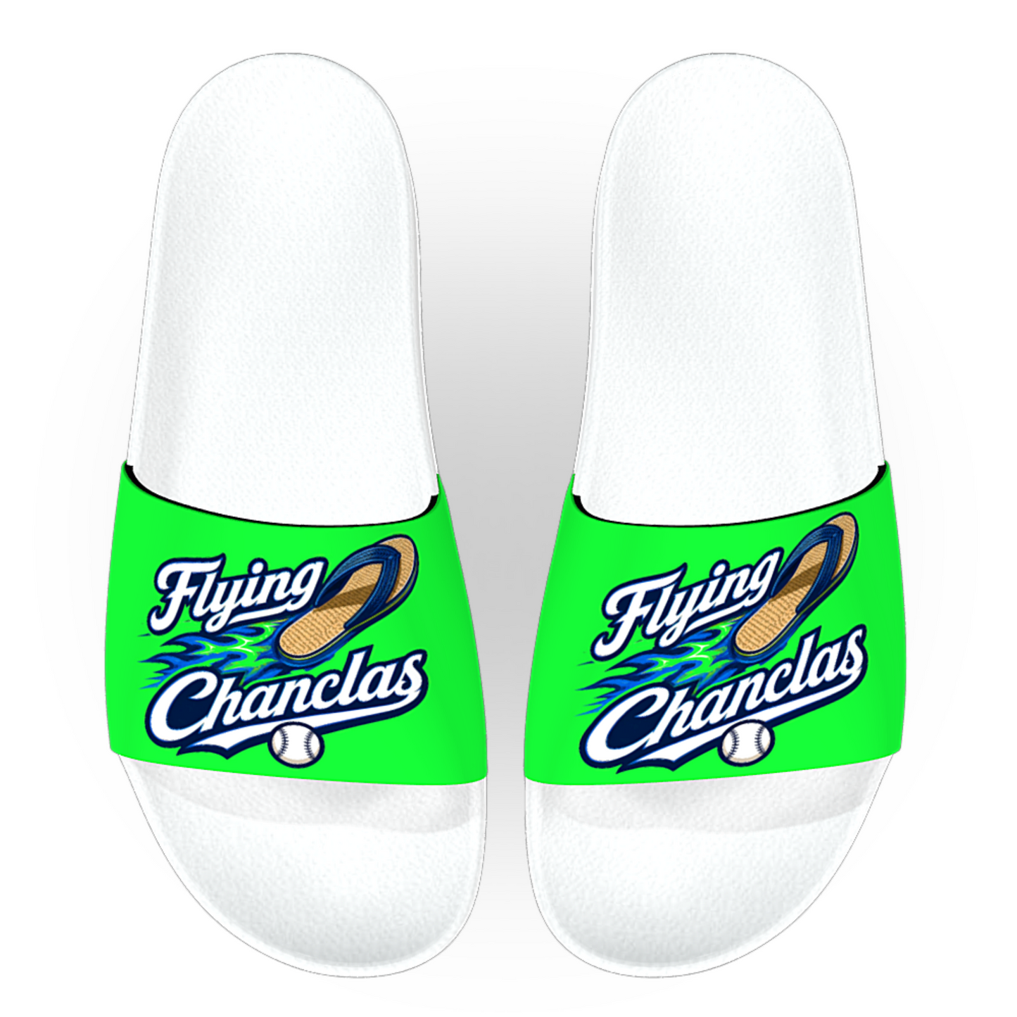 Flying Chanclas Baseball Slide Sandals