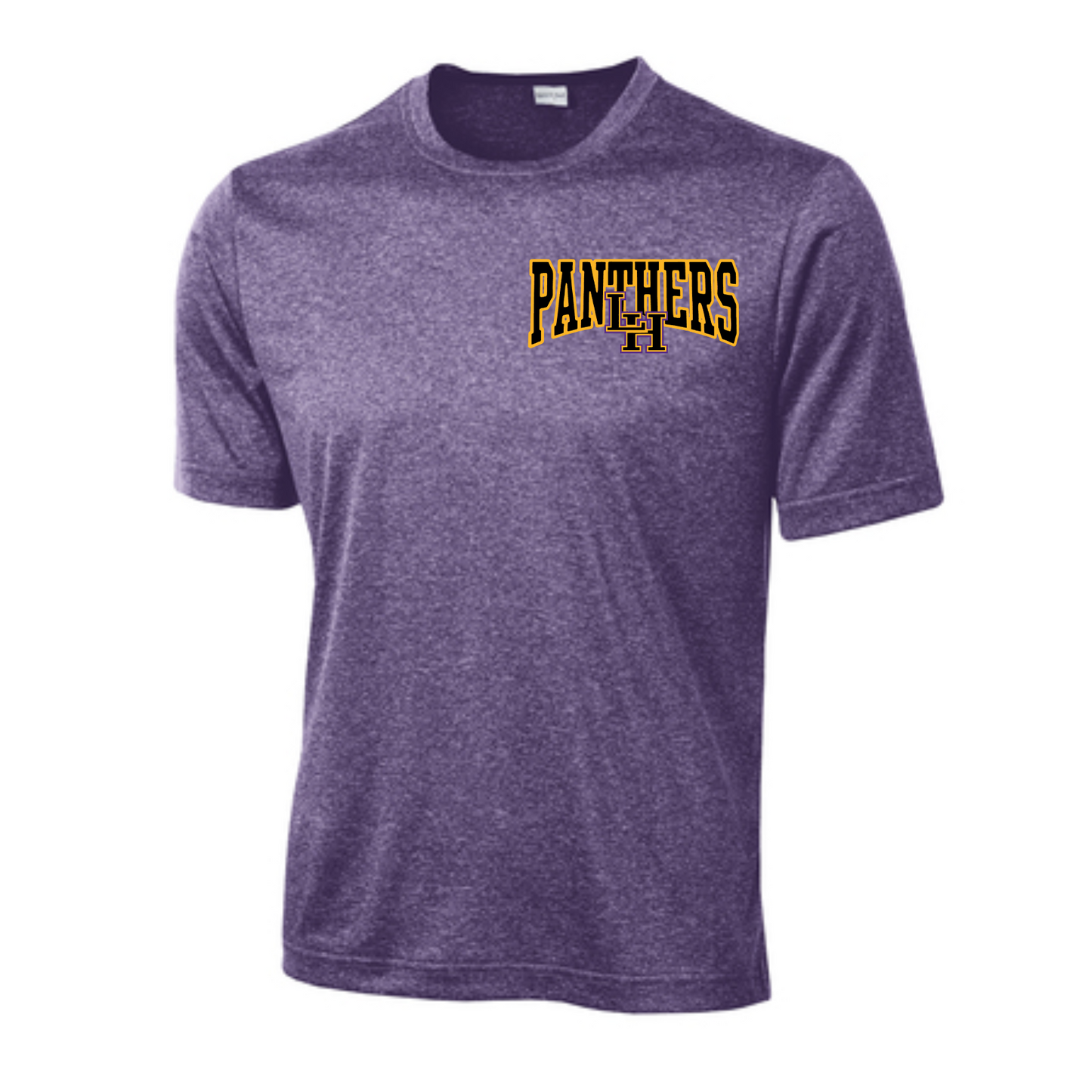 Heathered Panthers Baseball Tee, Baseball Liberty Hill Shirt, Liberty Hill Panthers Drifit Shirt