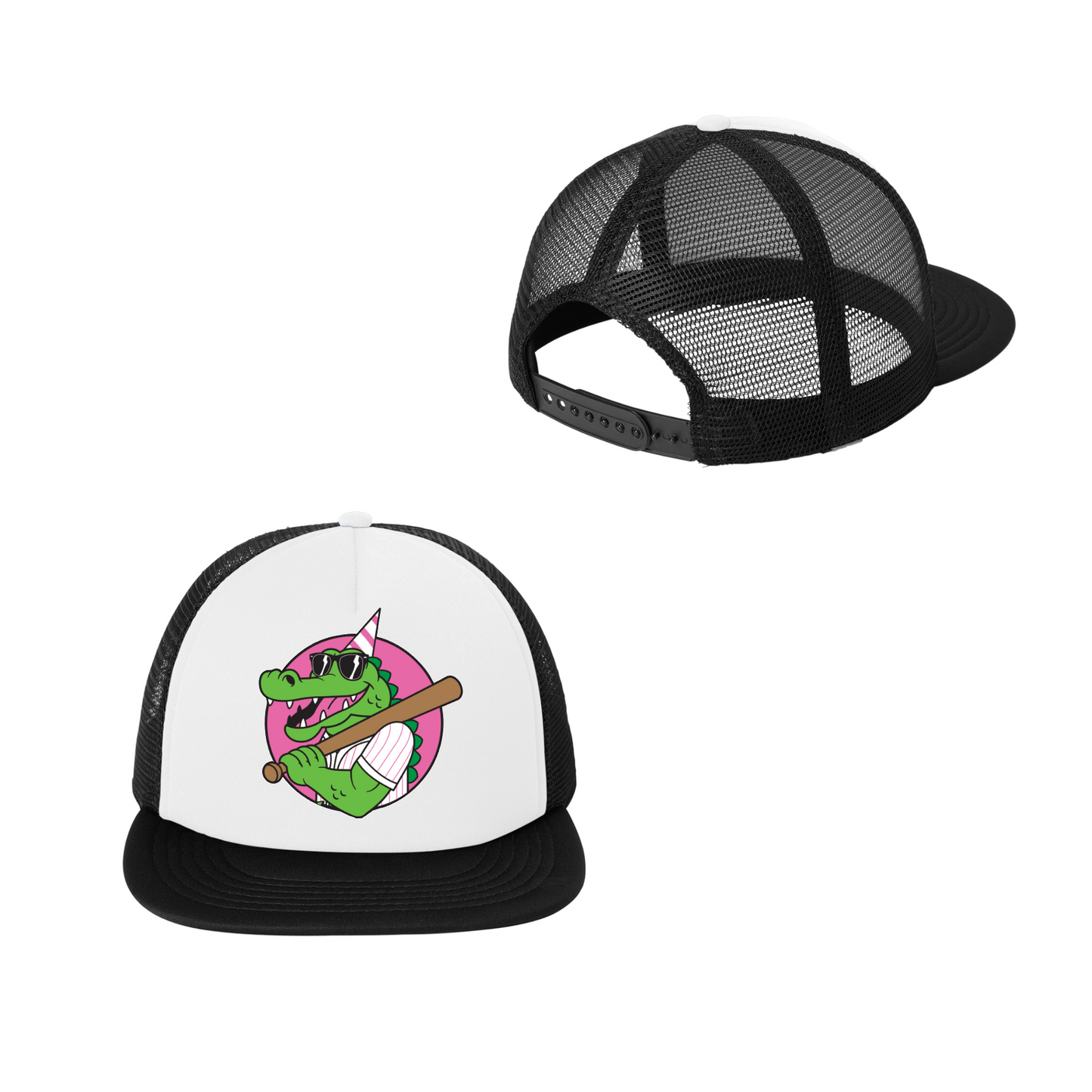 Party Gators Baseball Foam Trucker Hat