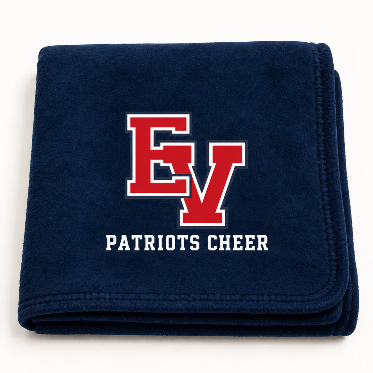 Patriots Cheer EV Stadium Blanket - Navy