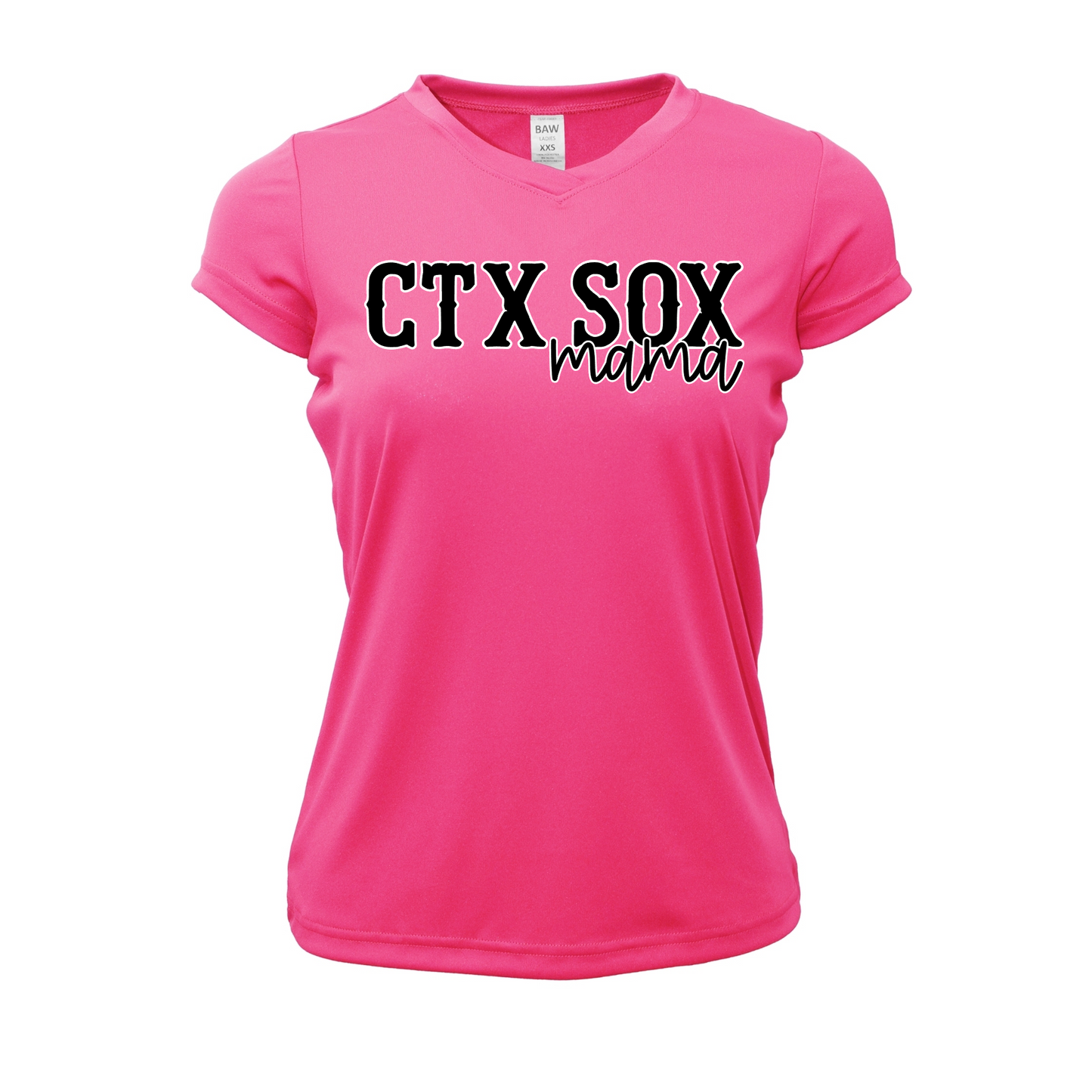 CTX Sox Mama Tee- Vneck Tee