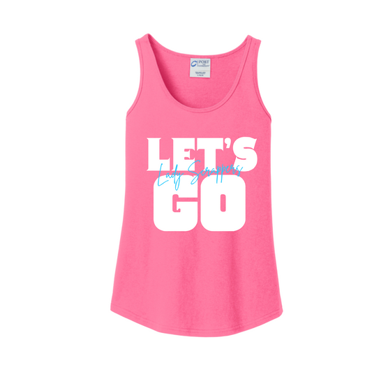 Lady Scrappers Tank Top, Lets Go Scrappers Shirt, Pink Tank, Scrappers Womens Shirt