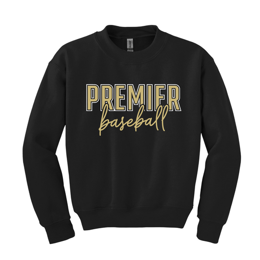 Premier Baseball Script Crewneck Sweatshirt