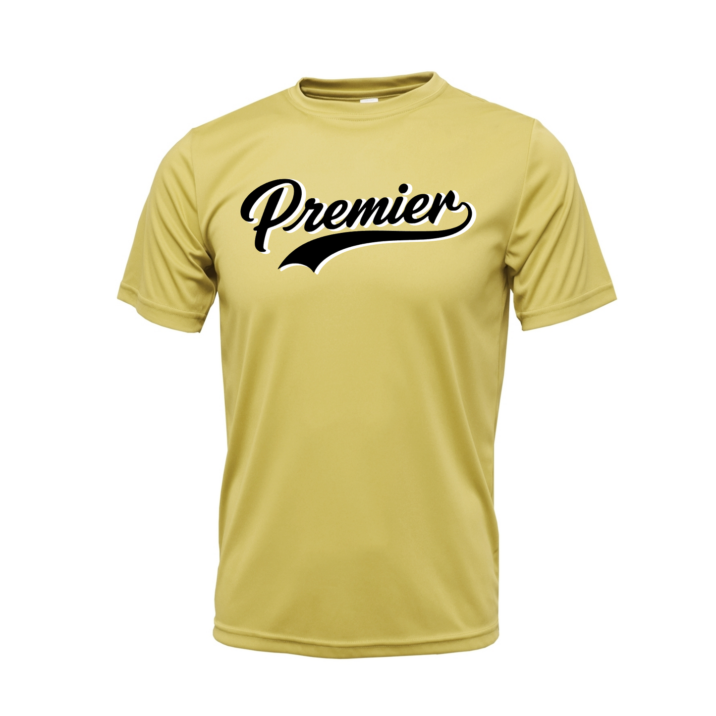 Vegas Gold Premier Baseball Drifit T-Shirt | Classic Team Spirit Tee