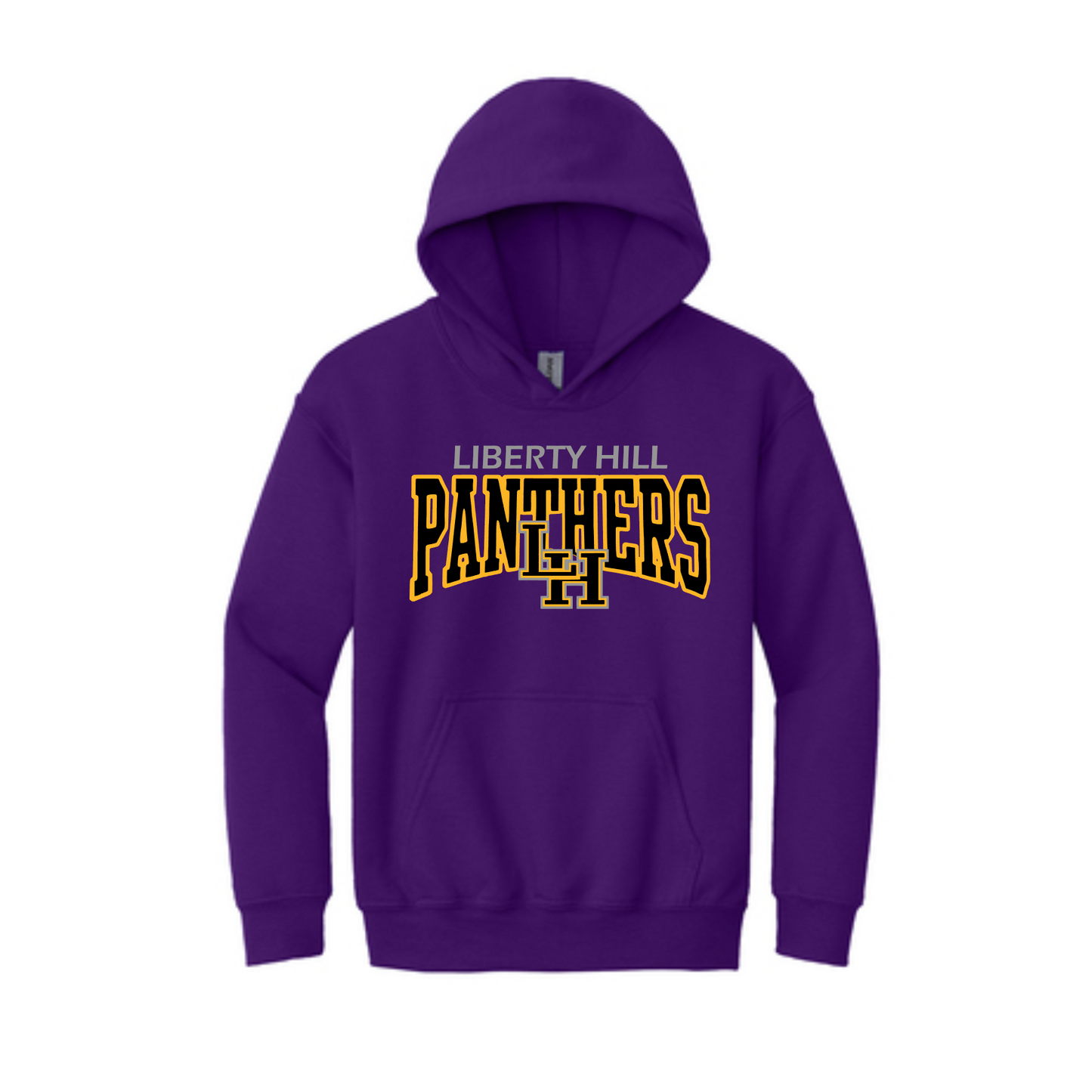 Panthers Baseball Hoodie, Liberty Hill Panthers Sweatshirt, Liberty Hill Hooded Sweatshirt