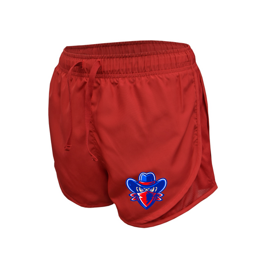 GTX Bandits Women’s Red Performance Running Shorts