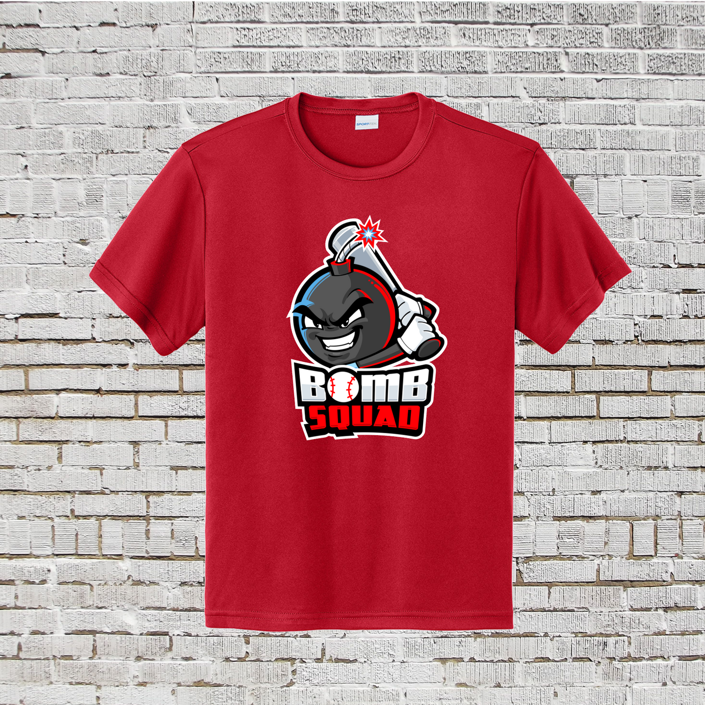 Bomb Squad Tee, Bomb Squad Baseball Shirt, Short Sleeve Bomb Squad Drifit Shirt