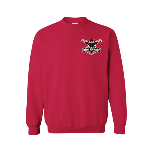 Red Flying Squirrels Crewneck Sweatshirt