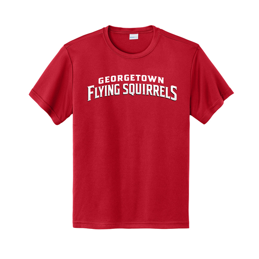 Red Georgetown Flying Squirrels Shirt