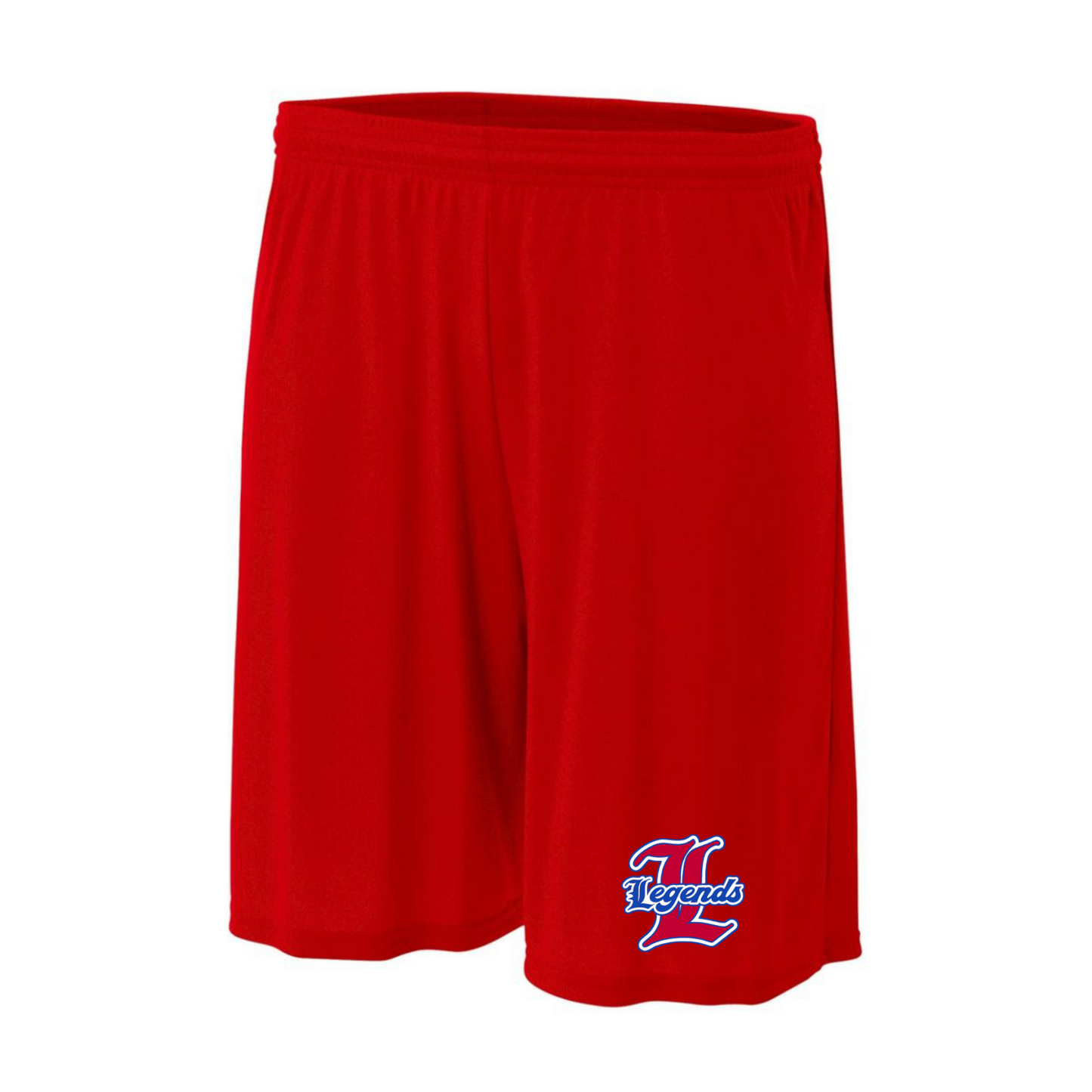 Red Leander Legends Performance Athletic Shorts