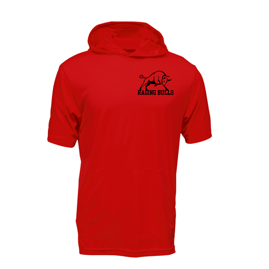 Raging Bulls Red Performance Hooded Tee