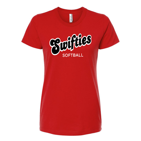 Red Swifties Softball Tshirt, Swifties Softball Shirt, Swifties Softball