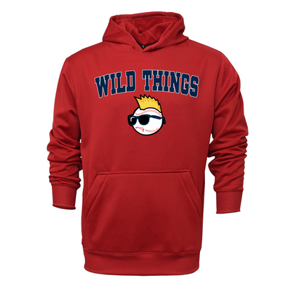 Wild Things Baseball Red Hoodie – Team Spirit Sweatshirt