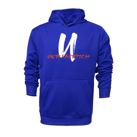 Unity Fastpitch CTX Royal Blue Hoodie – Team Spirit Sweatshirt