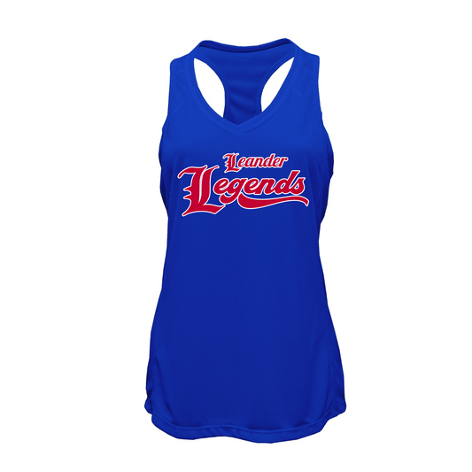 Leander Legends Women’s Racerback Performance Tank