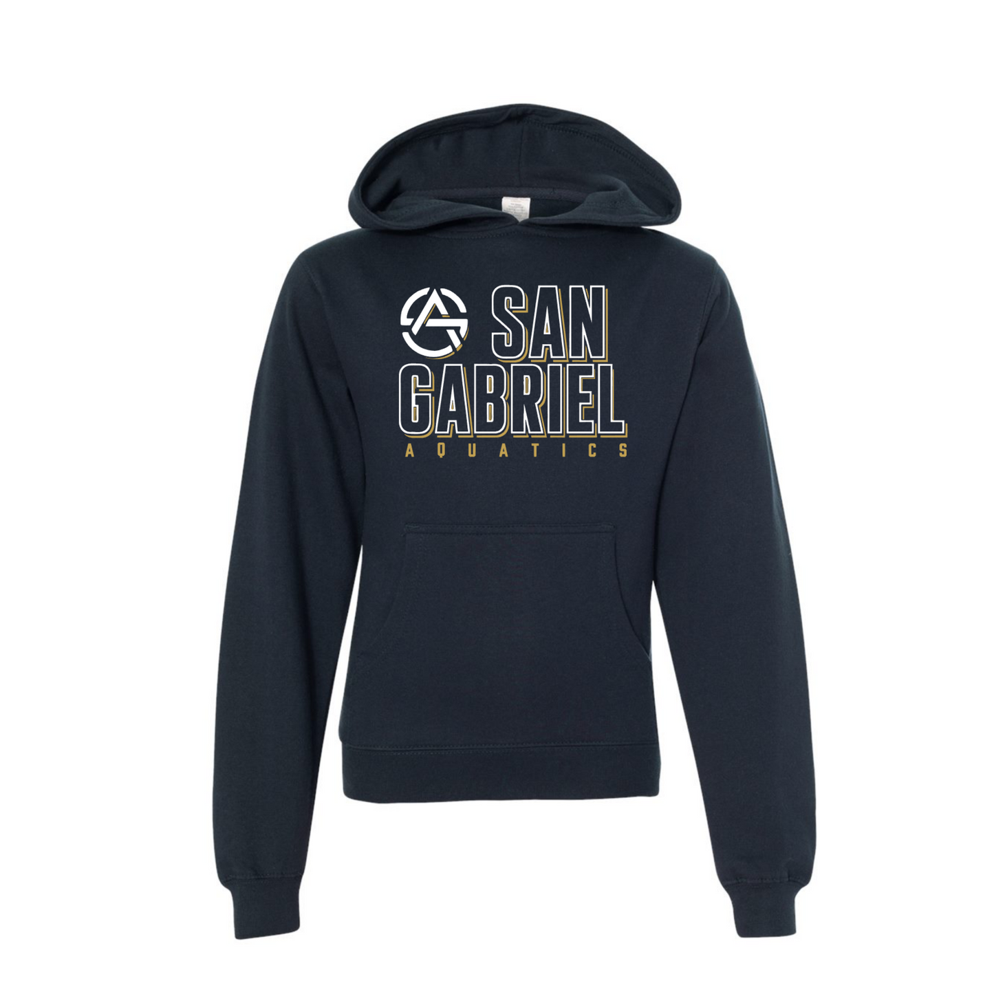 San Gabriel Aquatics Offset Hoodie