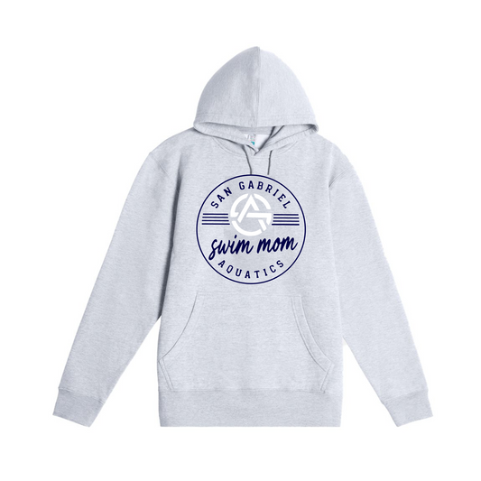San Gabriel Aquatics Swim Mom Hoodie – Cozy Fleece Sweatshirt