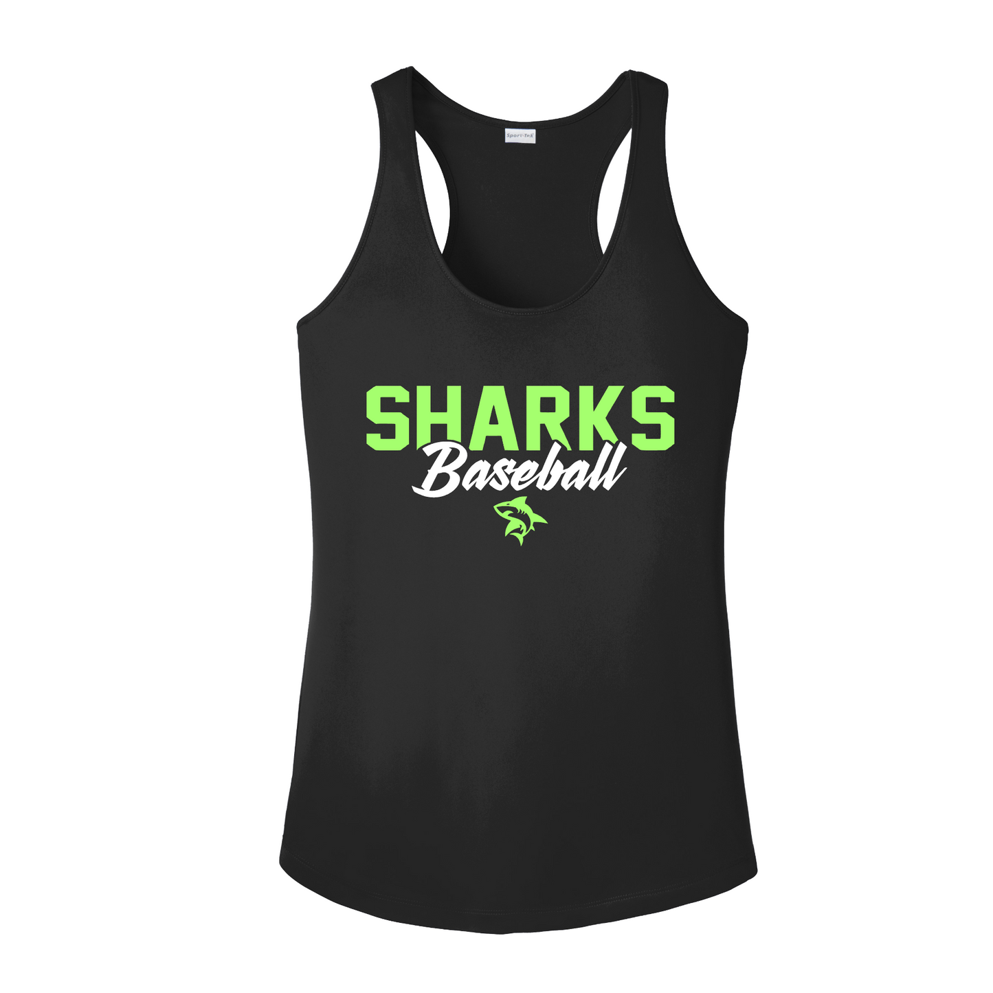 Sharks Baseball Women’s Racerback Tank