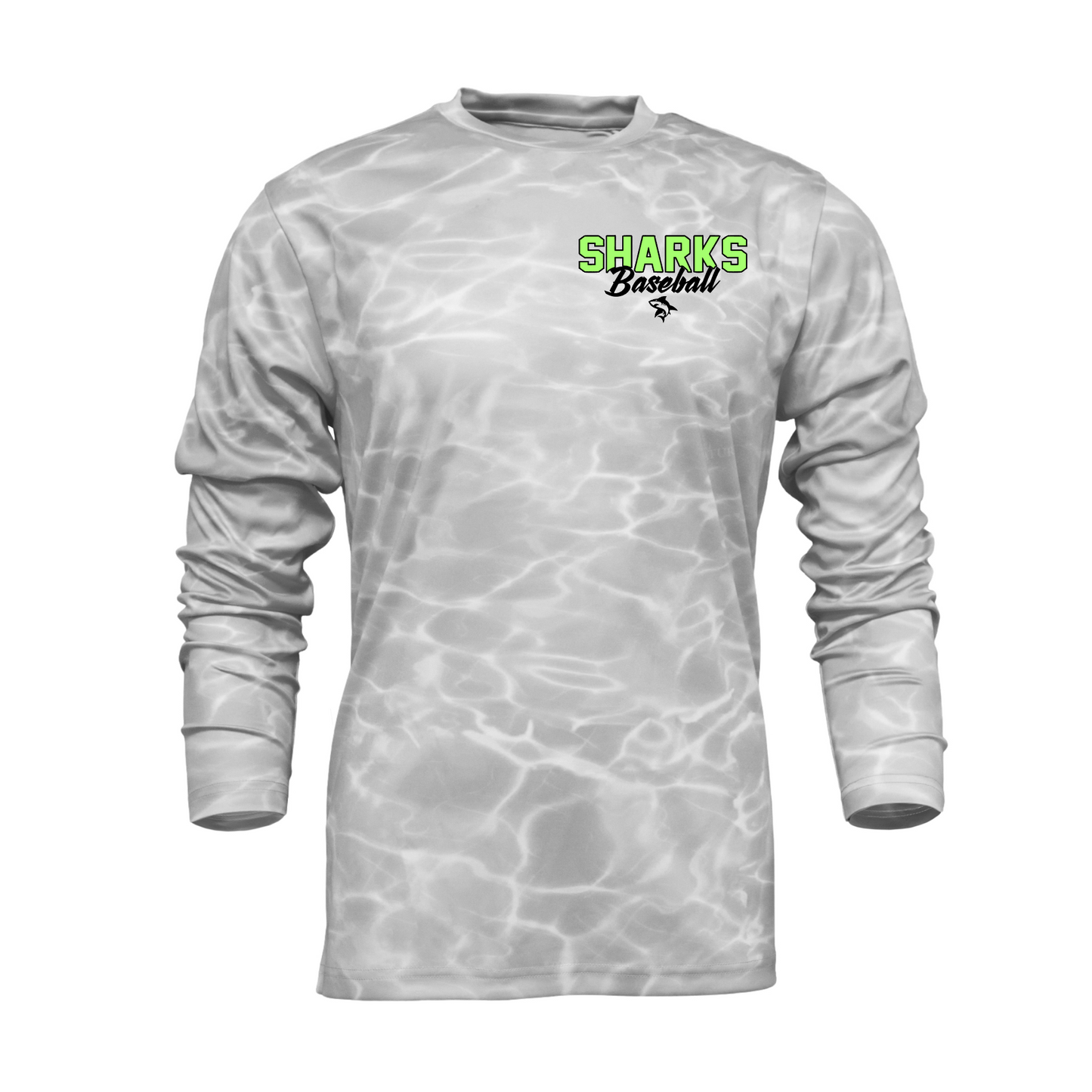 Sharks Baseball Performance Nature Long Sleeve Shirt