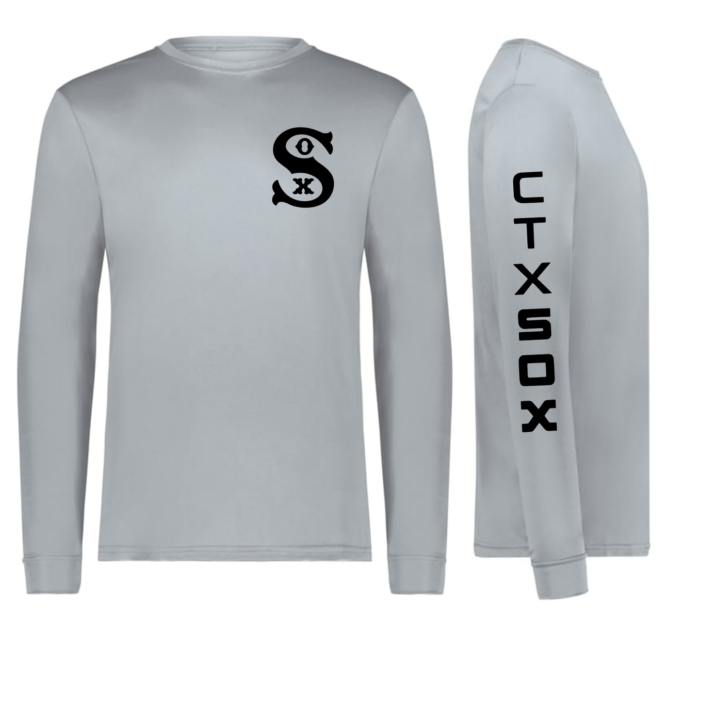 CTX Sox Logo Long Sleeve, CTX Sox Baseball Drifit Shirt, CTX Sox Left Chest Logo Tee