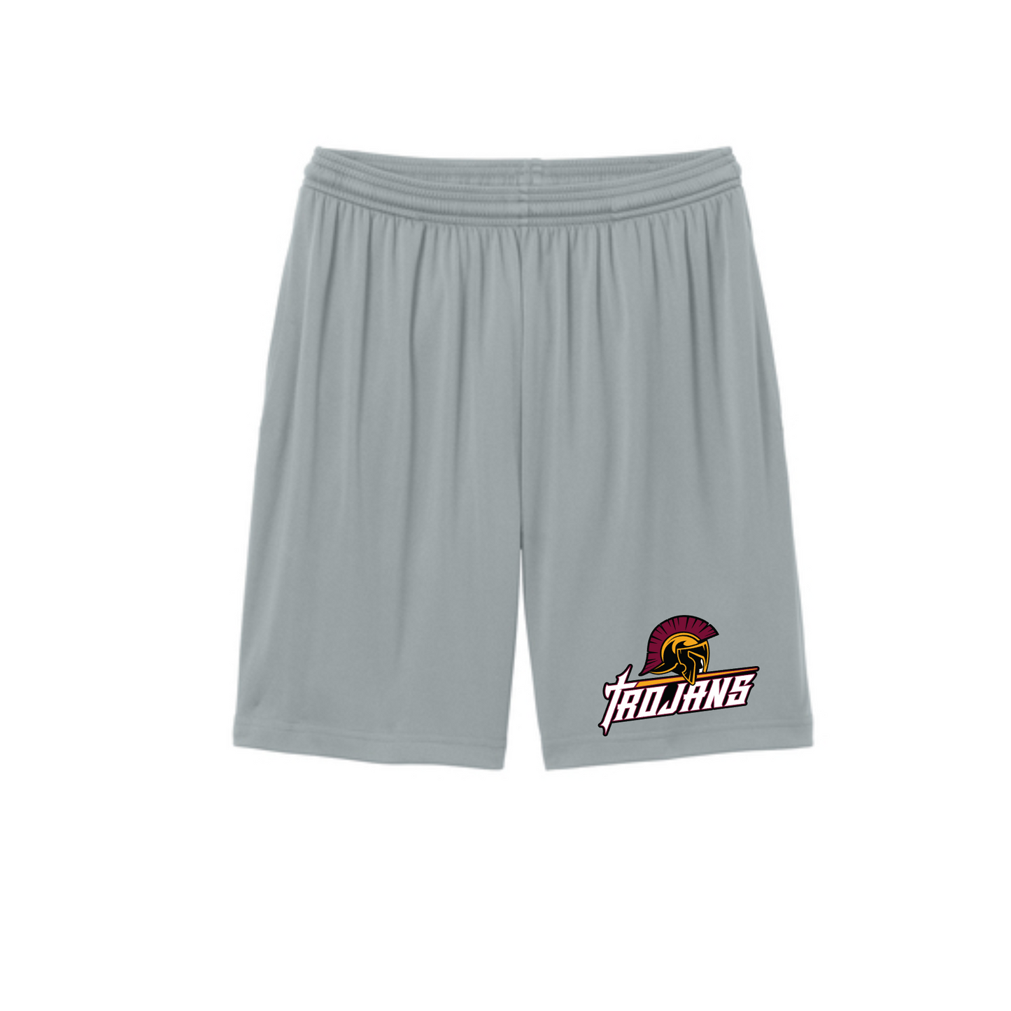 Trojans Baseball Shorts, Silver Pocket Shorts, Trojans Shorts