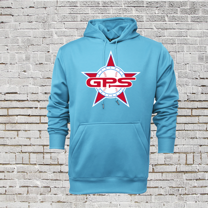 Legends Star Baseball Hoodie, Light Blue Sweatshirt, Star Baseball Sweatshirt