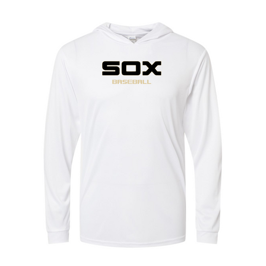 Sox Baseball Hooded Shirt, Sox Logo Long Sleeve Hoodie, Sox Baseball Hoodie Tshirt