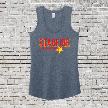 Starfire Fastpitch Tank, Red Fastpitch Softball Tank, Starfire Softball Spiritwear