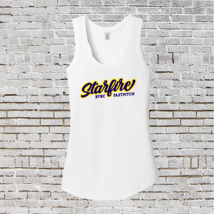 Starfire Fastpitch Tank, Red Fastpitch Softball Tank, Starfire Softball Spiritwear