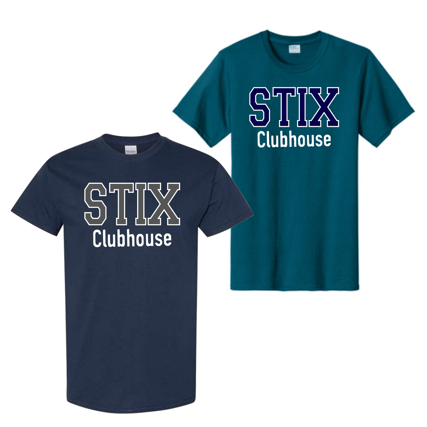 STIX Clubhouse Softball Tee, STIX Softball Tshirt, STIX Softball Teal Shirt