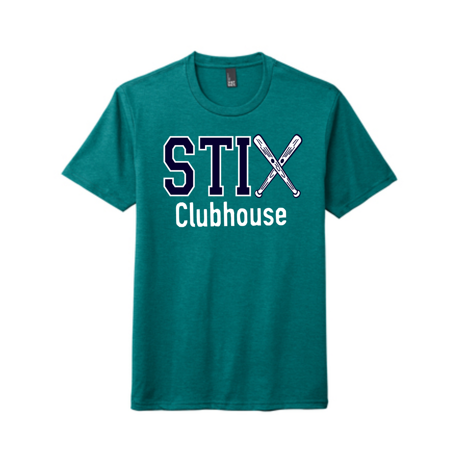 Triblend Stix Clubhouse Softball Tee, Stix Clubhouse Tshirt, Stix Clubhouse Spiritwear