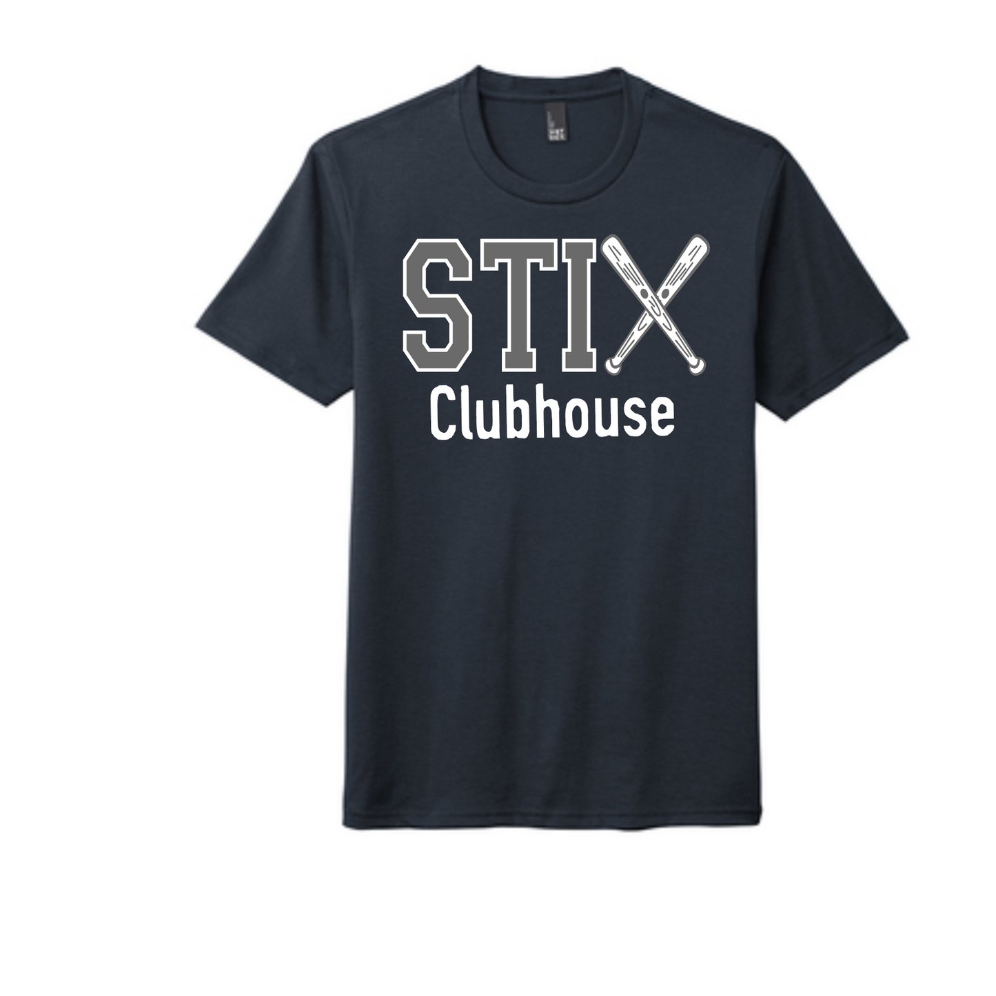 Triblend Stix Clubhouse Softball Tee, Stix Clubhouse Tshirt, Stix Clubhouse Spiritwear