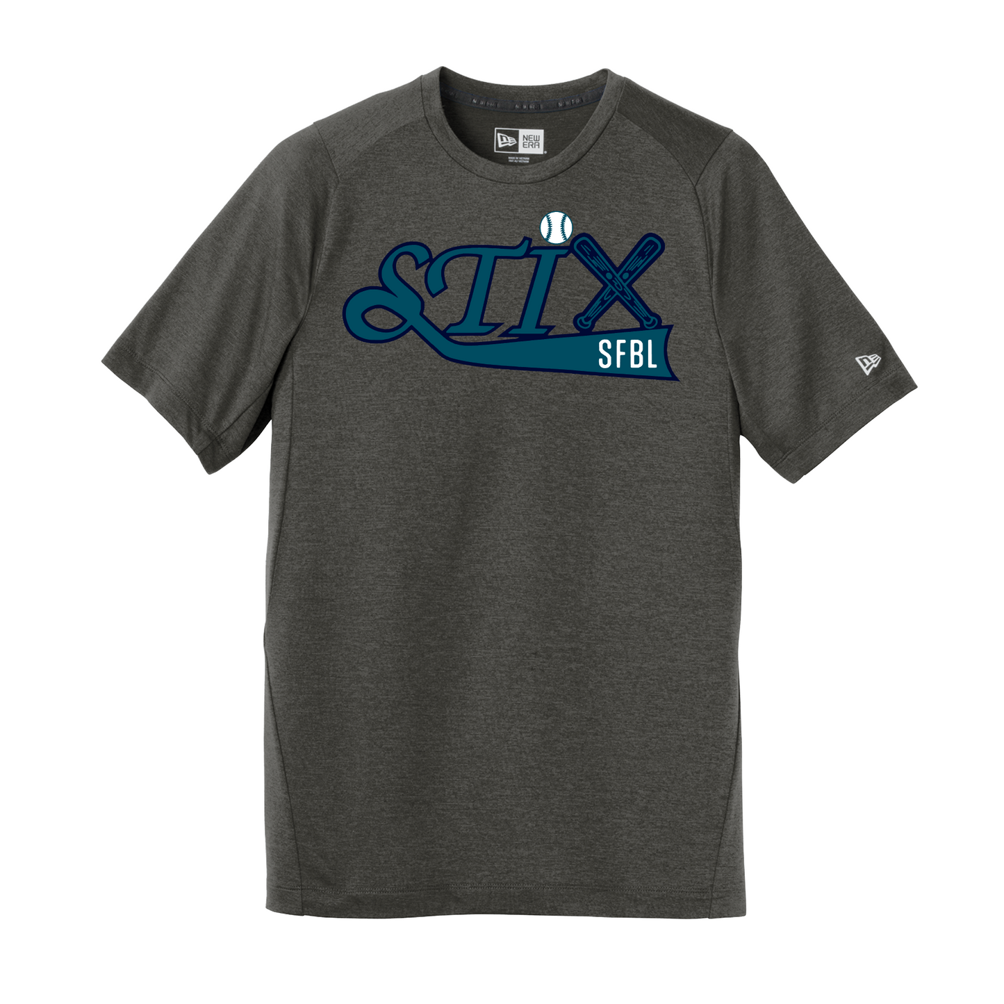 Tonal Blend STIX Clubhouse Softball Tee, STIX Softball Tshirt, STIX Softball Shirt