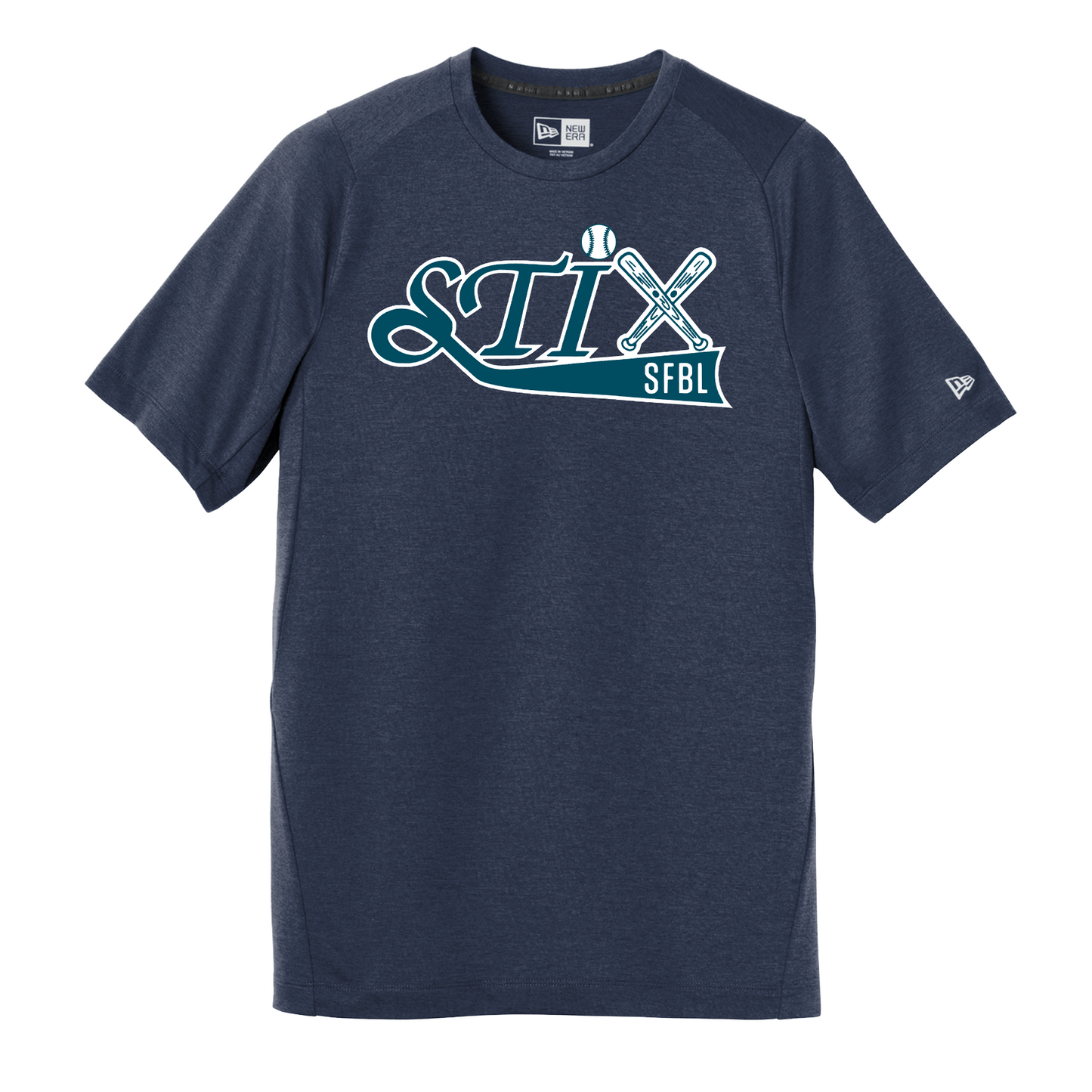 Tonal Blend STIX Clubhouse Softball Tee, STIX Softball Tshirt, STIX Softball Shirt