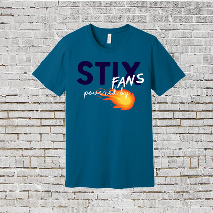 STIX Fans Powered By Fireball Tee, Stix Softball Tee, Fun Stix Softball