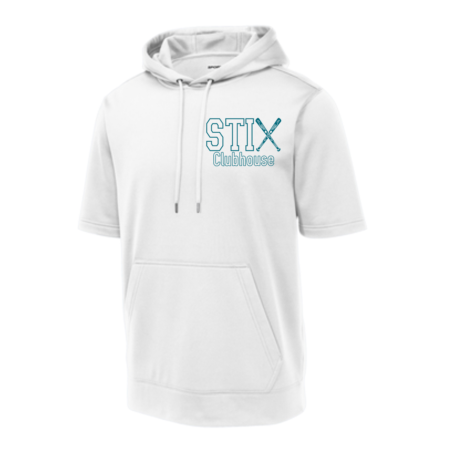 Sport Tek Fleece Stix Softball Hoodie, Stix Softball Sweatshirt, Gray Stix Hoodie