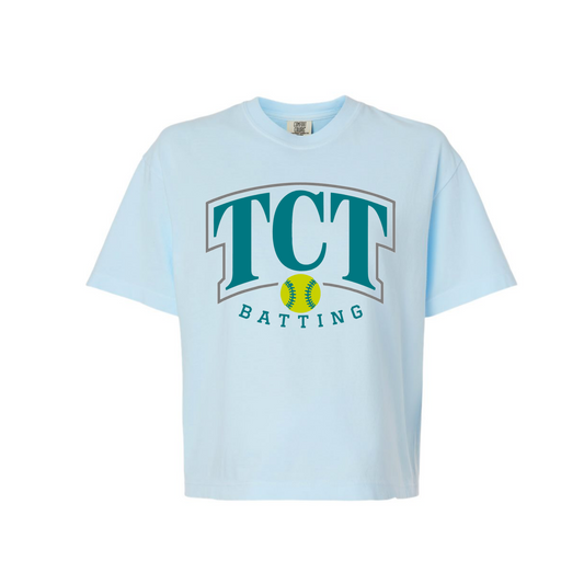 TCT Batting Women’s Boxy Comfort Colors Tee