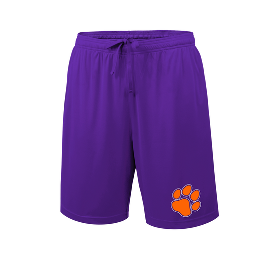 Purple Men’s Training Shorts – Texas Bulldogs Logo | Athletic Performance Shorts
