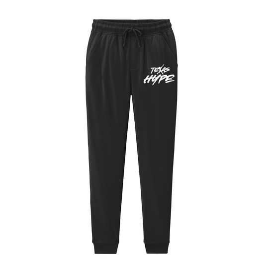 Texas Hype Black Joggers, Hype Softball Pants, Texas Hype Softball Spiritwear