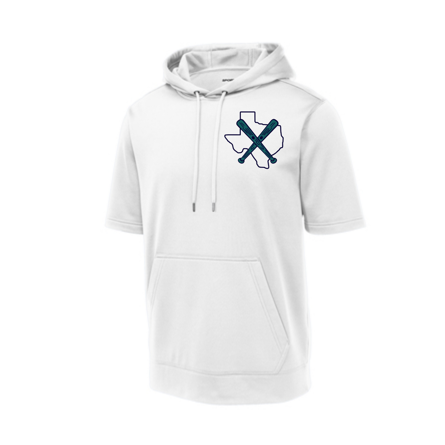 Sport Tek Fleece Texas Stix Softball Hoodie, Stix Softball Sweatshirt, Gray Stix Hoodie